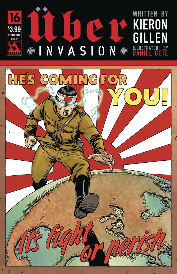 Uber Invasion #16 (Propaganda Poster Cover)