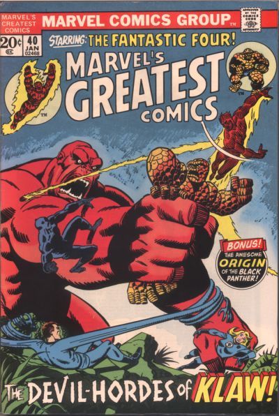 Marvel's Greatest Comics #40 Comic