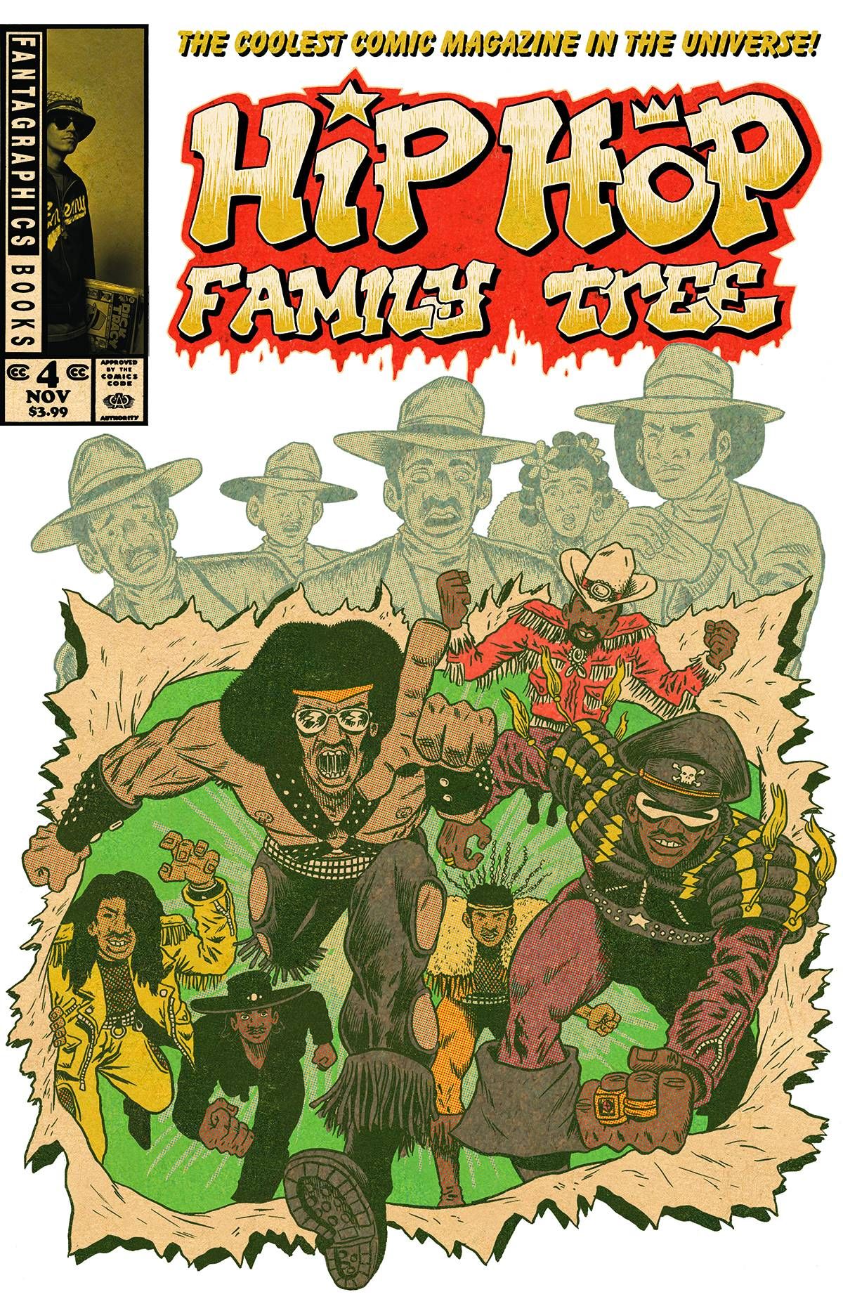 Hip Hop Family Tree #4 Comic