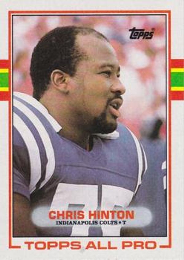 Chris Hinton 1989 Topps #207