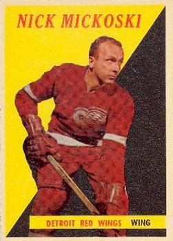 Nick Mickoski 1958 Topps #27 Sports Card