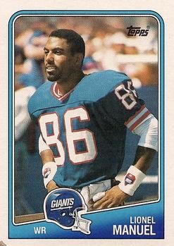 Lionel Manuel 1988 Topps #276 Sports Card