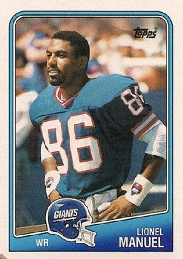 Lionel Manuel 1988 Topps #276