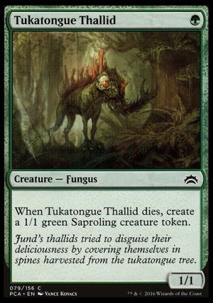 Tukatongue Thallid (Planechase Anthology decks)