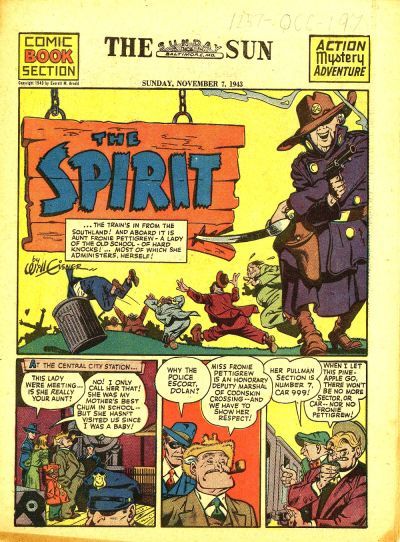 Spirit Section #11/7/1943 Comic