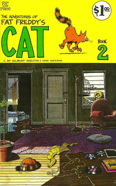 Adventures of Fat Freddy's Cat #2 Comic
