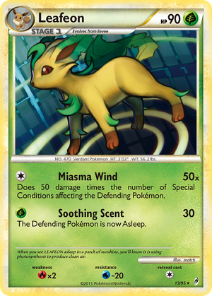 Leafeon (13/95) - Call of Legends