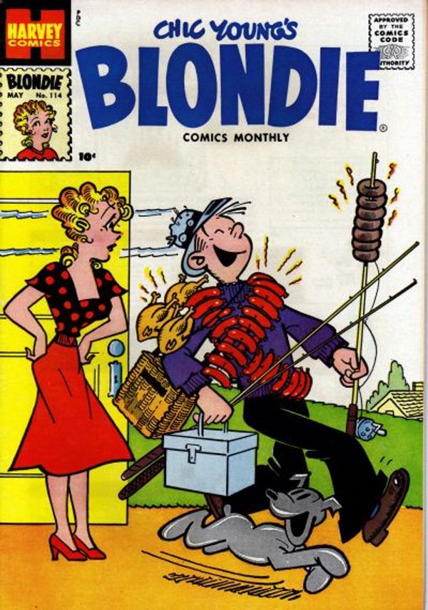 Blondie Comics Monthly #114