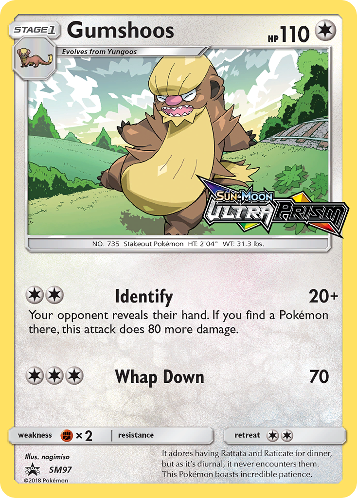 Gumshoos Pokémon Card