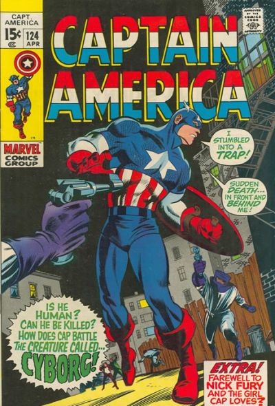 Captain America #124 Comic