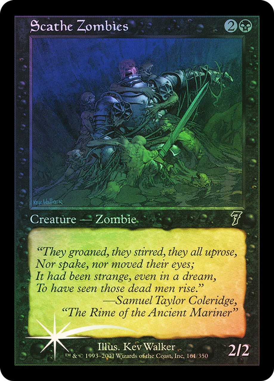 Scathe Zombies (7th Edition - Foil) Trading Card