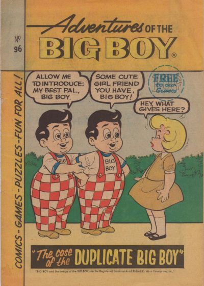 Adventures of Big Boy #96 [West] Comic
