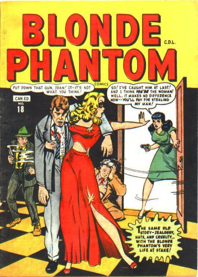 Blonde Phantom Comics #18 Comic