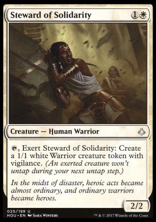 Steward of Solidarity (Hour of Devastation) Trading Card