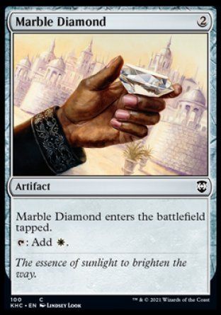 Marble Diamond (Kaldheim Commander Decks) Trading Card