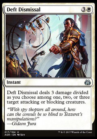 Deft Dismissal (Aether Revolt) Trading Card