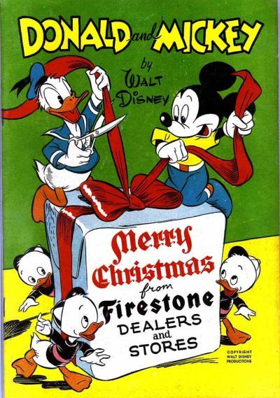 Donald and Mickey Merry Christmas #1947 Comic