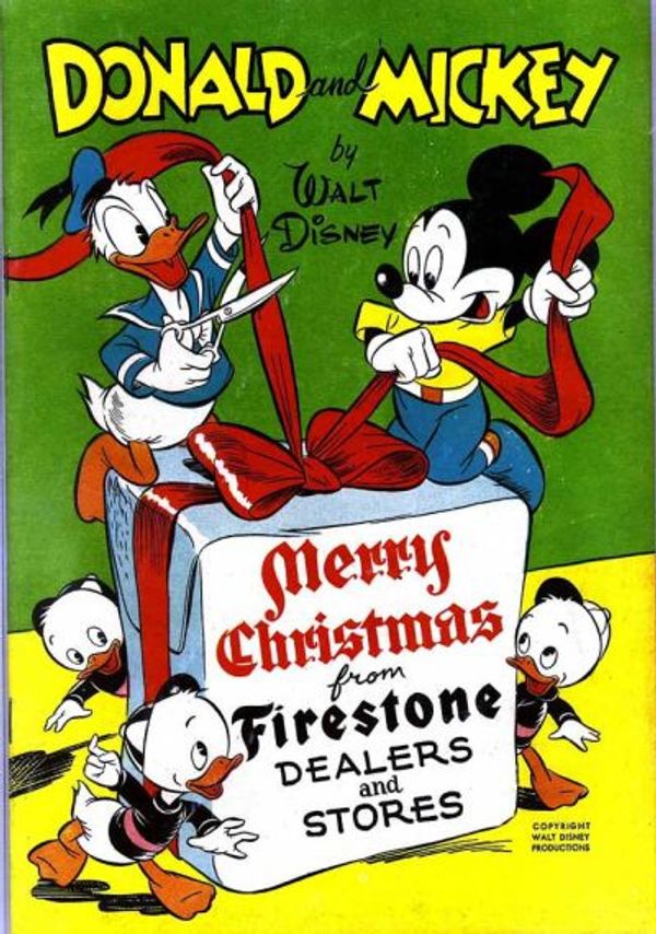 Donald and Mickey Merry Christmas #1947