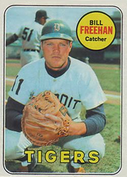 Bill Freehan 1969 Topps #390 Sports Card