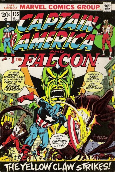 Captain America #165 Comic