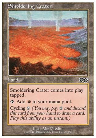 Smoldering Crater (Anthologies) Trading Card