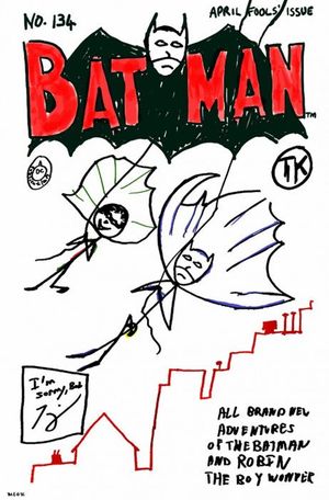 Batman #134 (Cvr F Tom King April Fools Card Stock Var)
