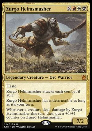 Zurgo Helmsmasher (Khans of Tarkir)