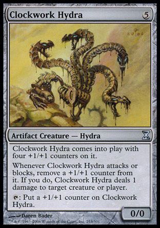 Clockwork Hydra (Time Spiral) Trading Card