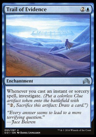 Trail of Evidence (Shadows over Innistrad) Trading Card