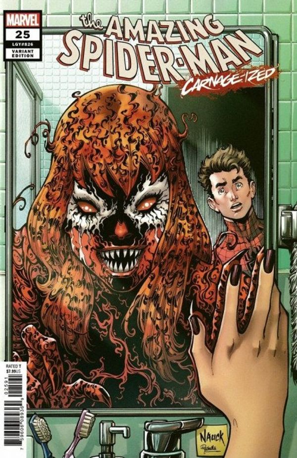 Amazing Spider-man #25 (Nauck Carnage-ized Variant)