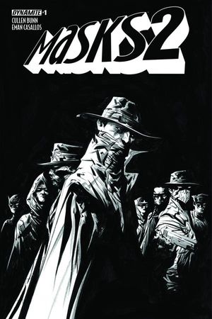 Masks 2 #1 (40 Copy Lee B&amp;w Cover)