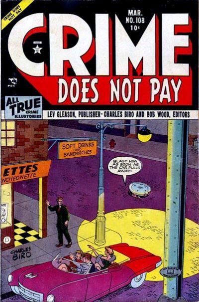 Crime Does Not Pay #108 Comic