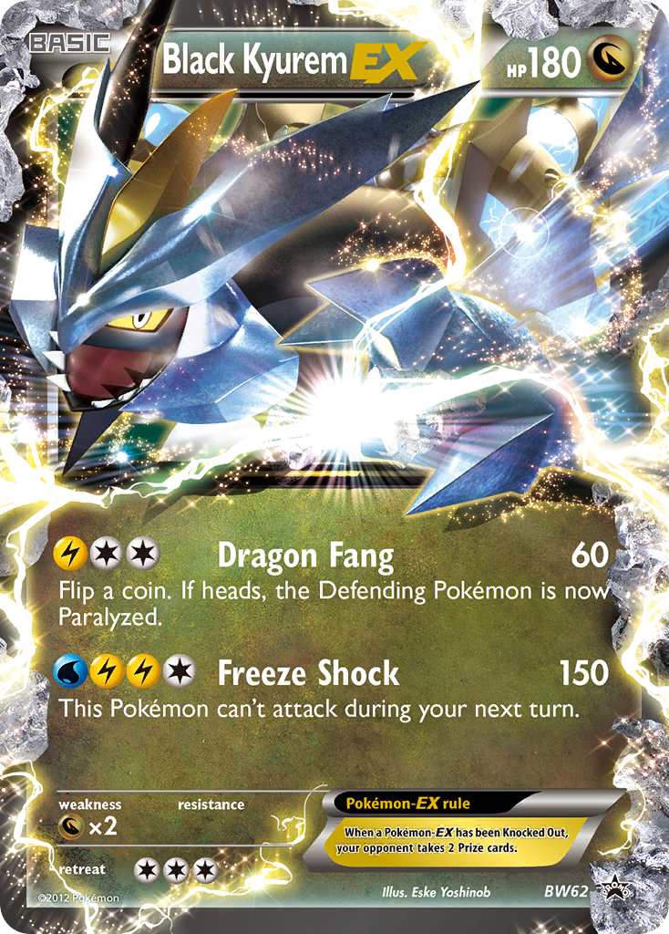 Black Kyurem EX (BW62) - BW Black Star Promos Pokémon Card