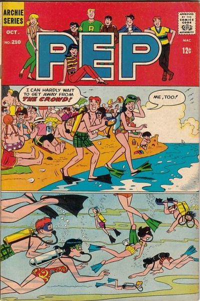 Pep Comics #210 Comic
