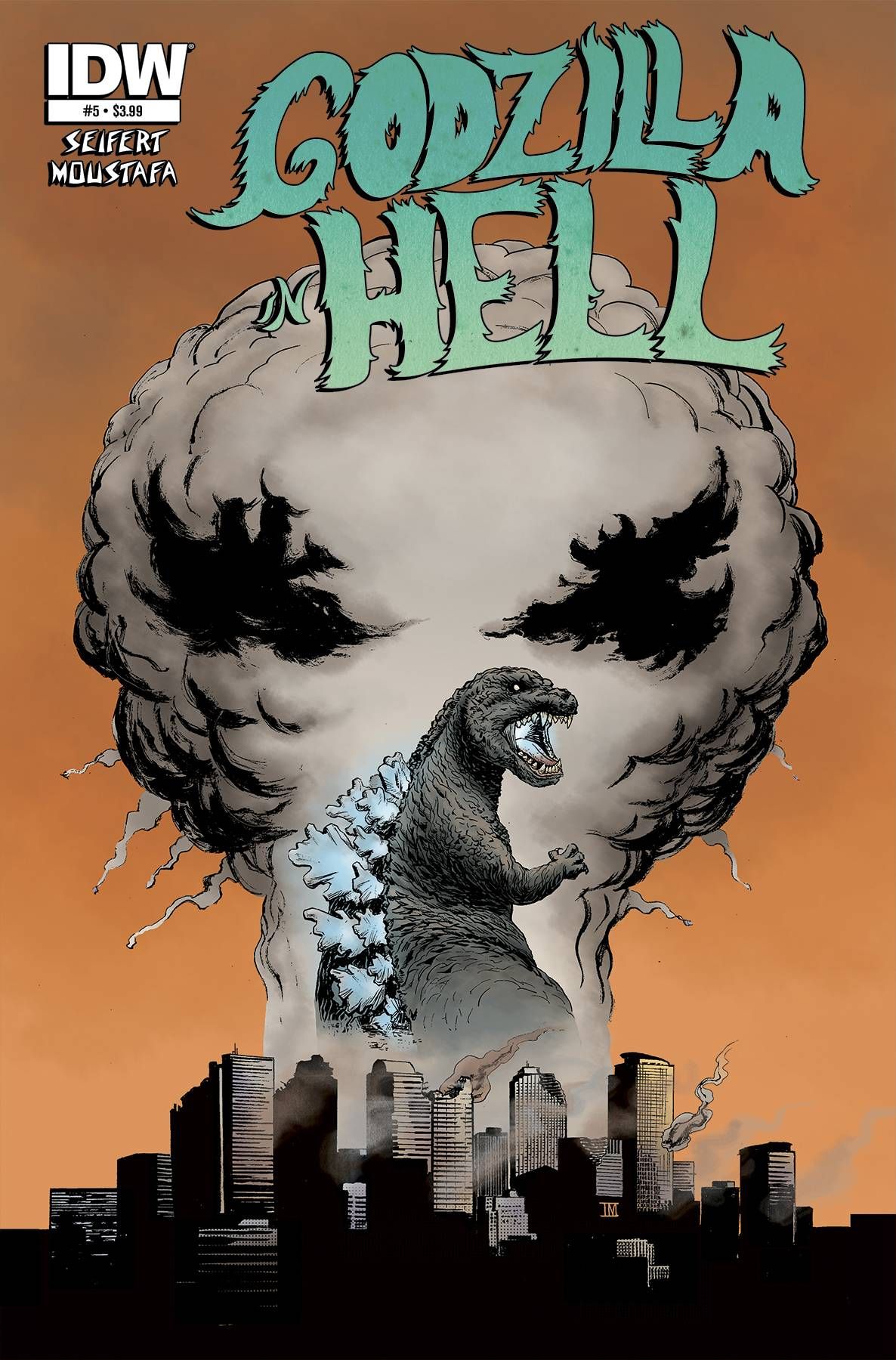 Godzilla In Hell #4 Comic