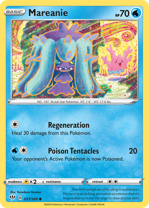 Mareanie (51/189) - Darkness Ablaze