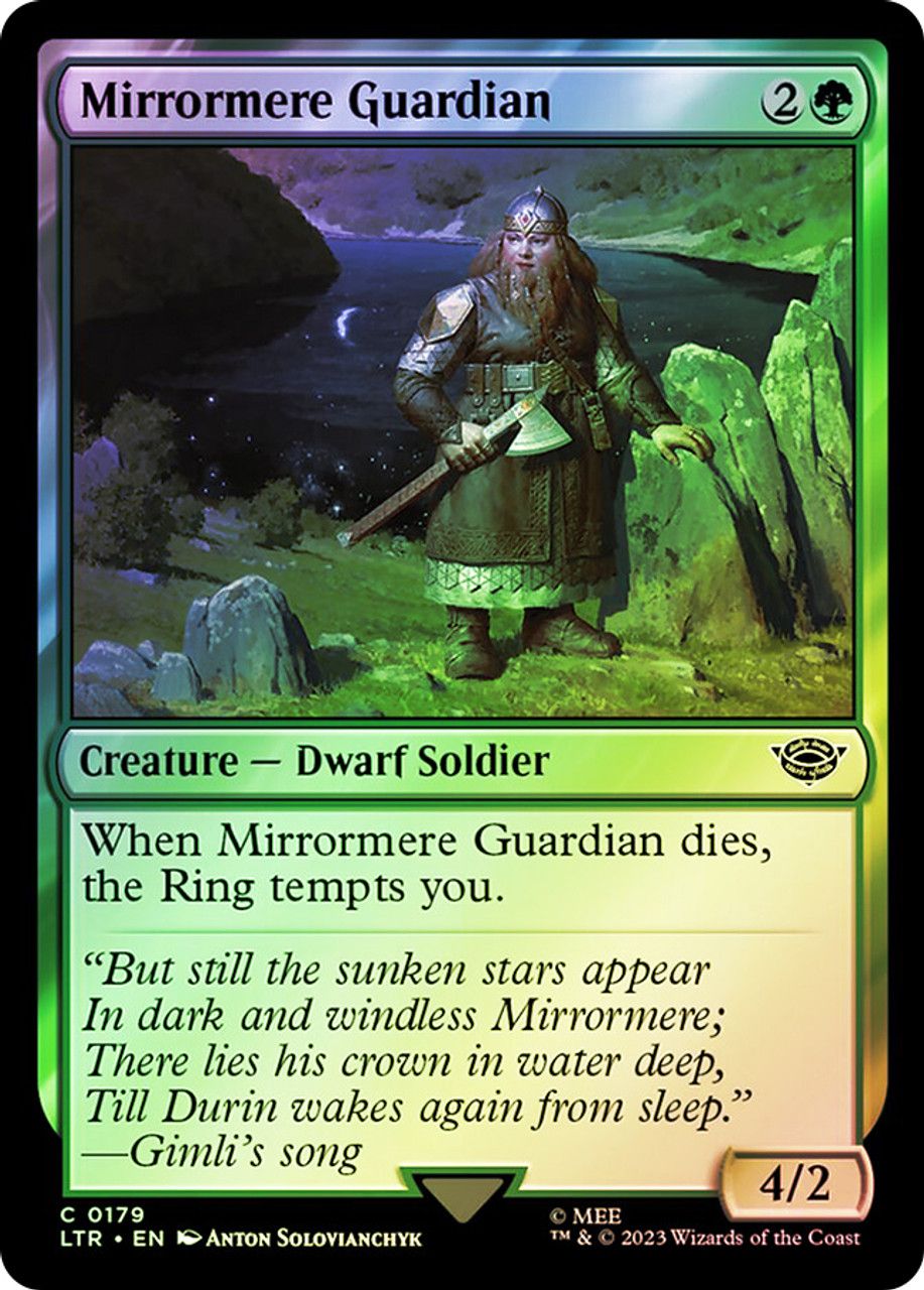 Mirrormere Guardian (The Lord of the Rings - Foil) Trading Card