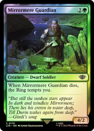 Mirrormere Guardian (The Lord of the Rings - Foil)