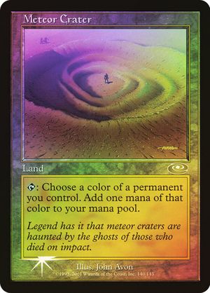 Meteor Crater (Planeshift - Foil)