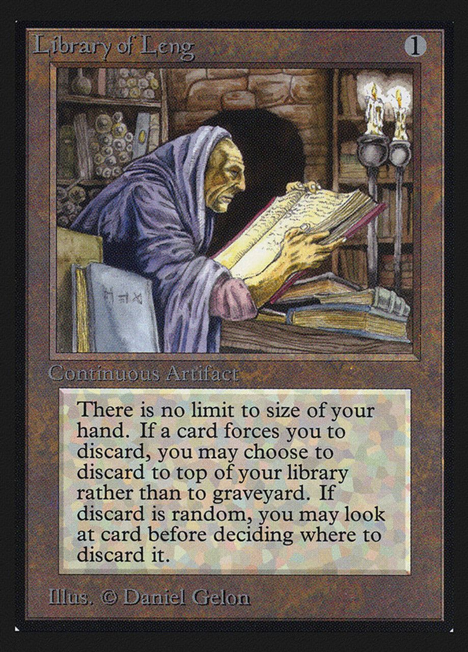 Library of Leng (Collector's Edition) Trading Card