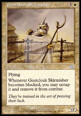 Gustcloak Skirmisher (Onslaught) Trading Card