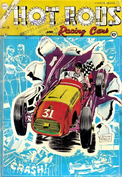 Hot Rods and Racing Cars #18 Comic
