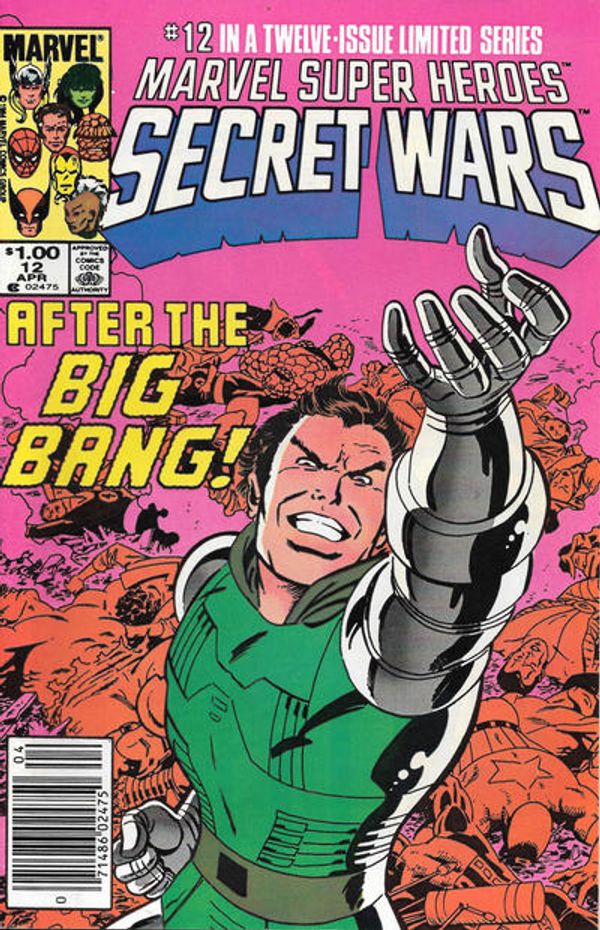 Marvel Super-Heroes Secret Wars #12 (Newsstand Variant)