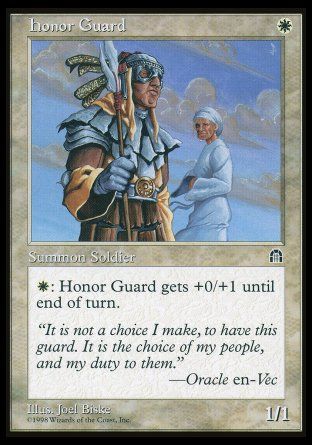 Honor Guard (Stronghold) Trading Card