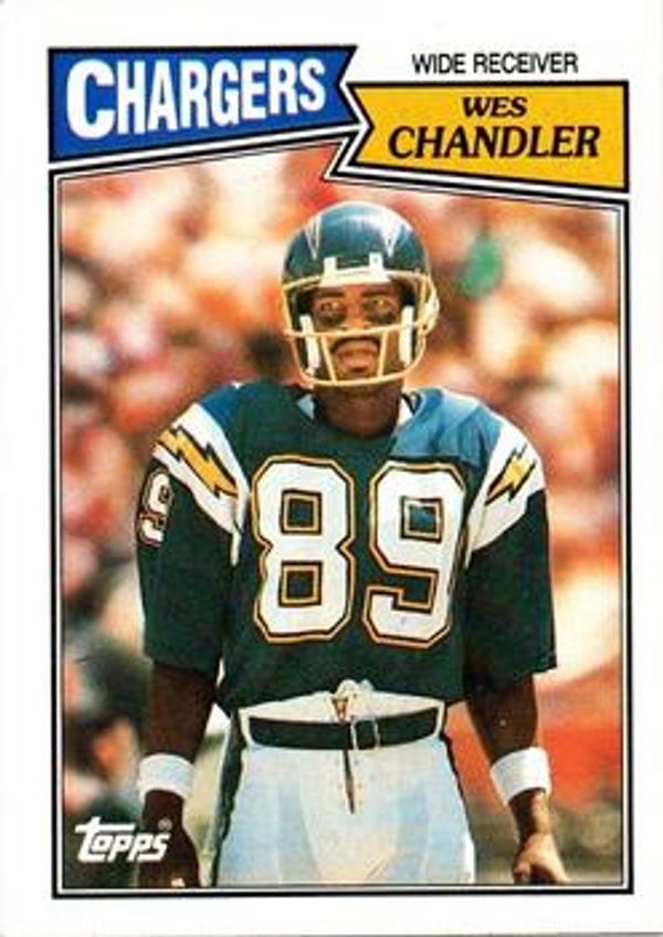 Wes Chandler 1987 Topps #342