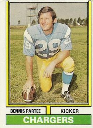 Dennis Partee 1974 Topps #503