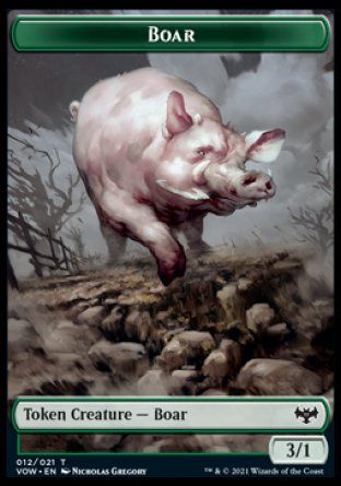 Boar (Innistrad: Crimson Vow) Trading Card