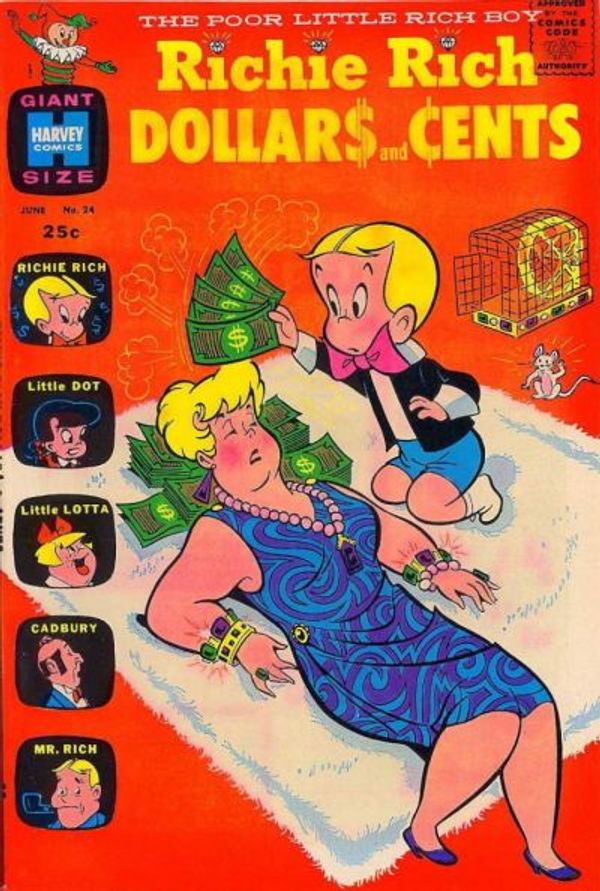 Richie Rich Dollars and Cents #24