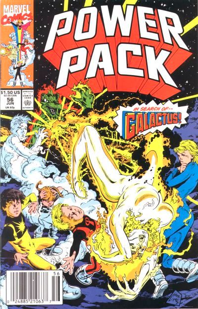 Power Pack #56 Comic