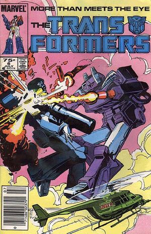 Transformers #6 (Mark Jewelers Variant)